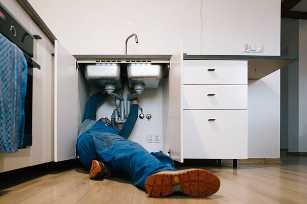 Professional Plumbing technician working in Greenland, NH